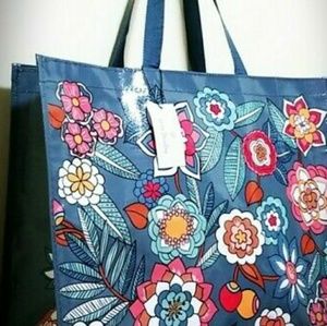 NWT VERA BRADLEY MARKET TOTE TROPICAL EVENING